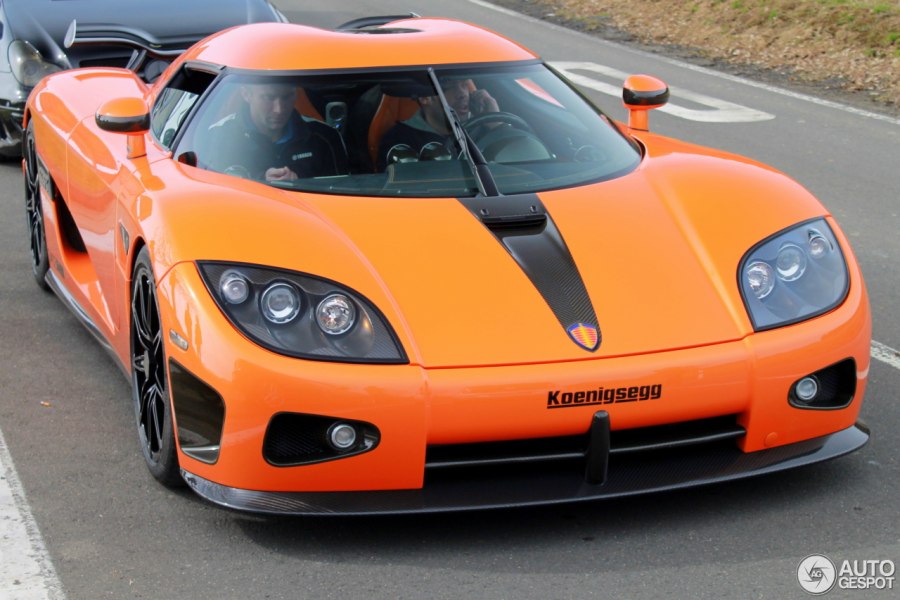 Koenigsegg CCXR Orange