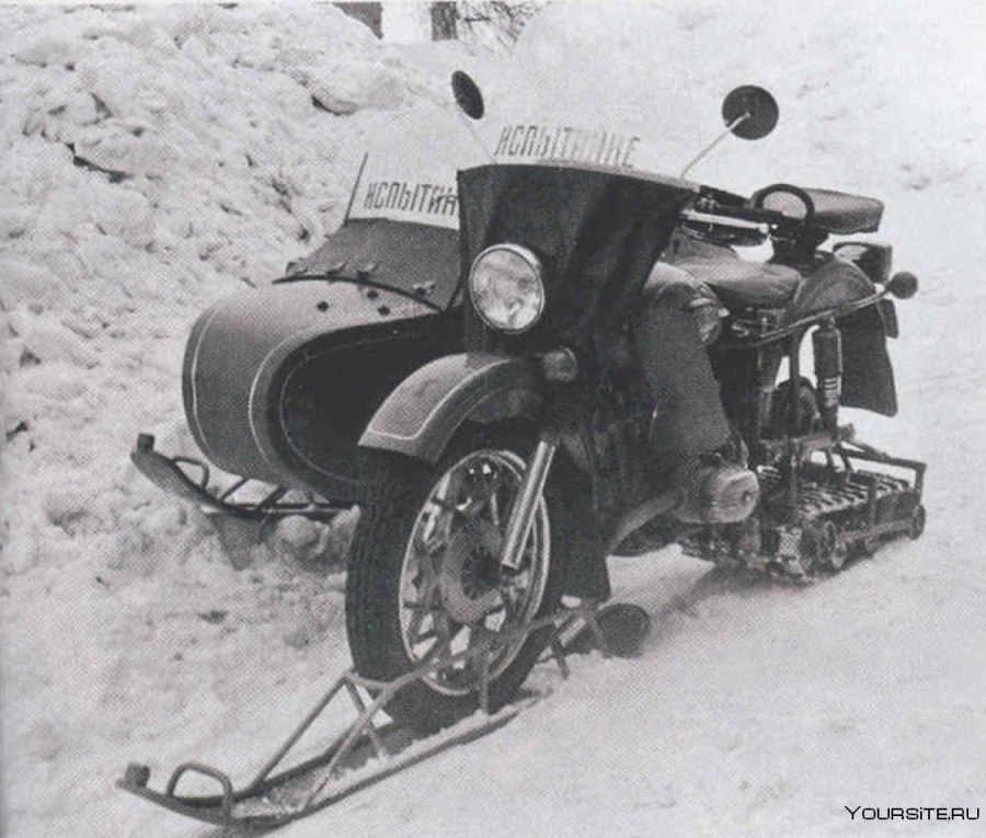 Tractorcycle гусеничный мотоцикл 1938
