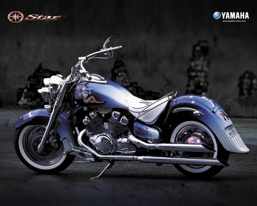 Мотоцикл Yamaha чоппер