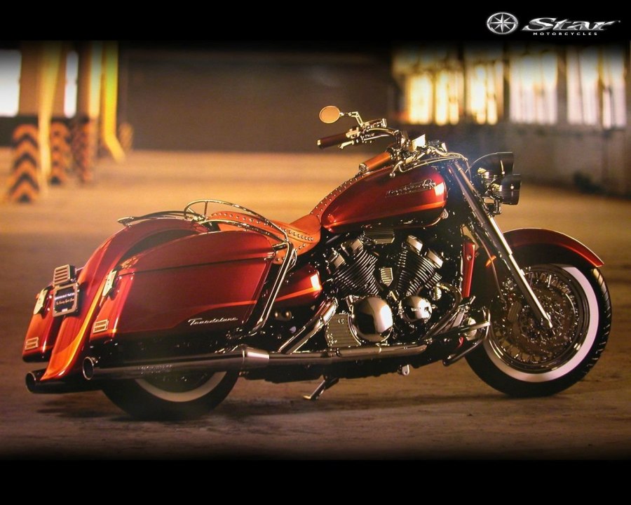 Yamaha Royal Star мотоцикл картинка рисунок