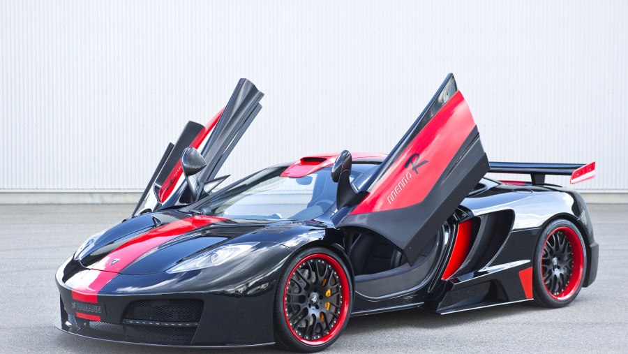 MCLAREN 12c красный