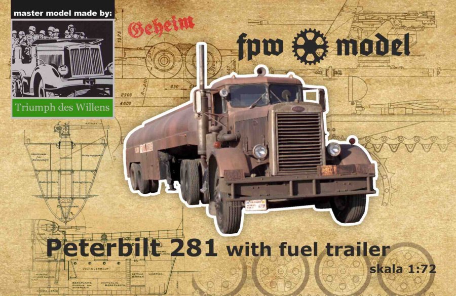 Peterbilt 281 дуэль моделька