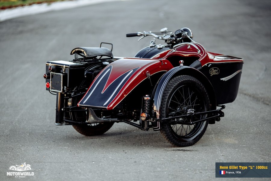 Мотоцикл Rene Gillet Type l1 1000cc 1930 года цена купить