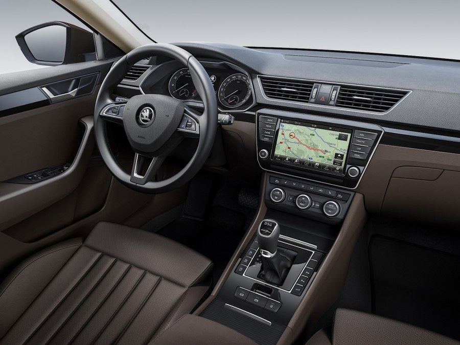Skoda Superb 2016 салон