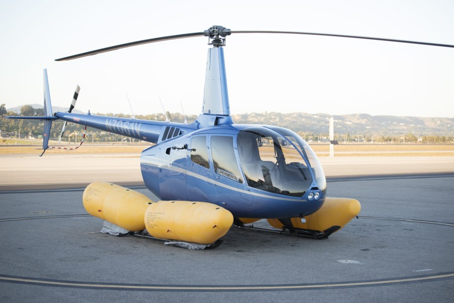 Robinson r66 с шасси