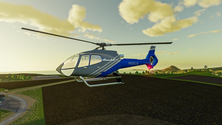 FS 19 вертолет