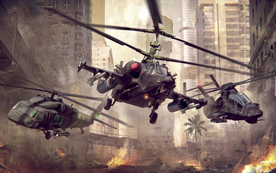 Ка-52 вертолёт