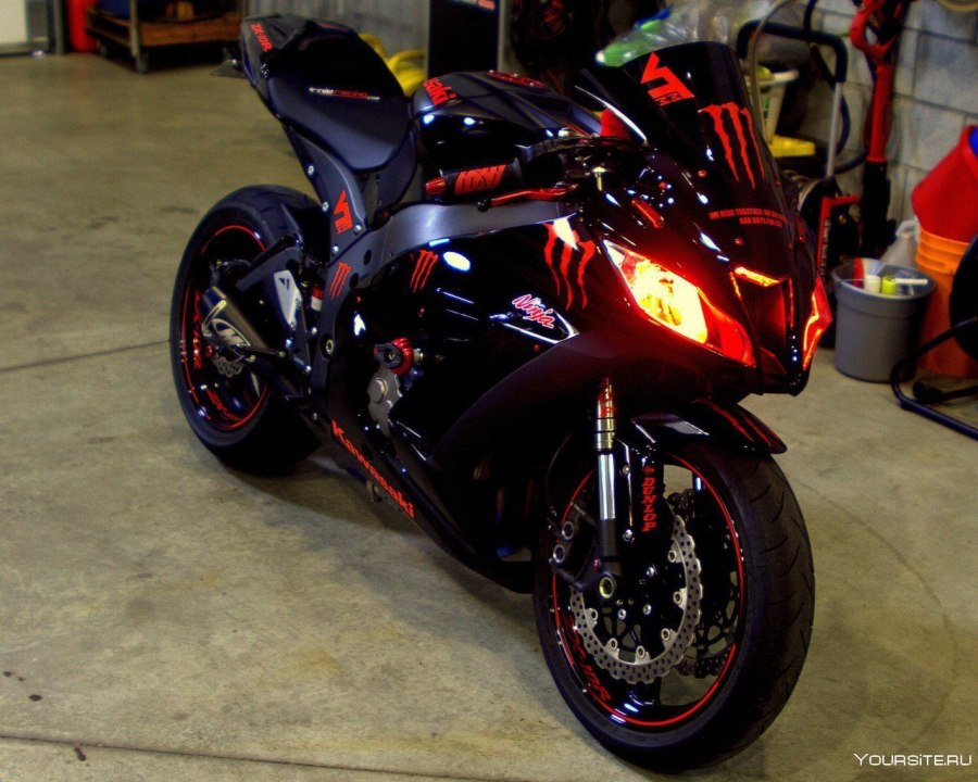 Yamaha r1 неон