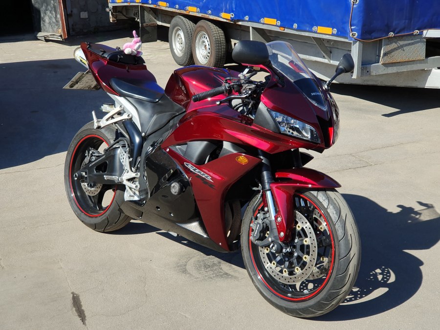 Honda cbr600rr Кэнди красный