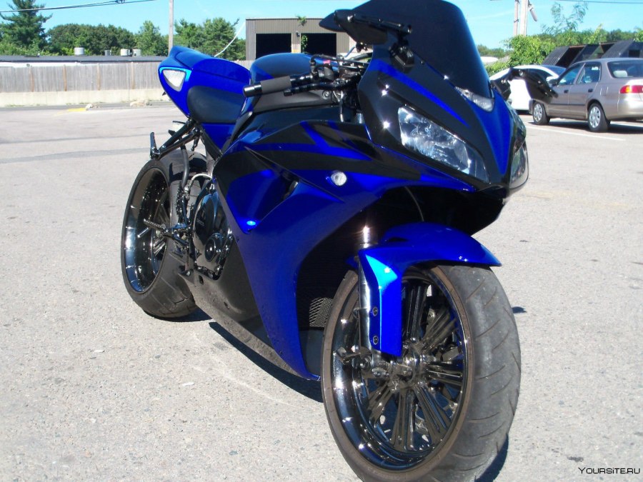 Honda cbr1000rr синий