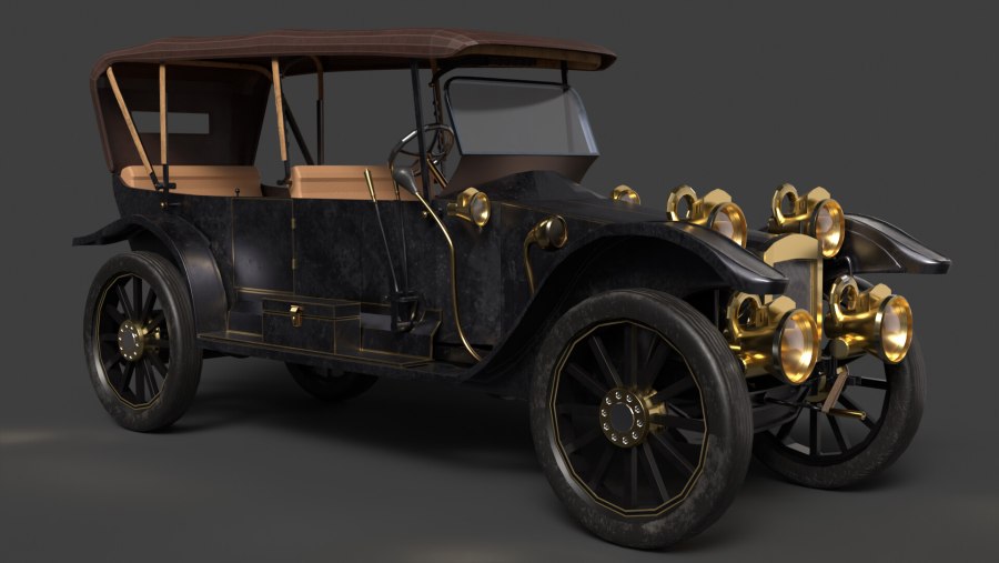 Автомобиль Руссо Балт Николая 2
