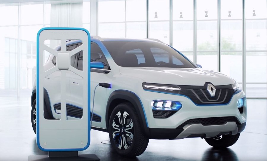 Renault электромобиль k-ze