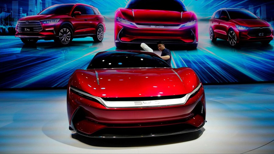 BYD электрокар 2022