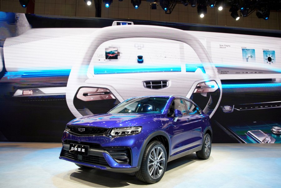 Электроавтомобиль Geely zeekr