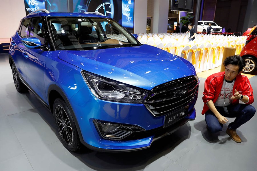 Zotye t300 салон