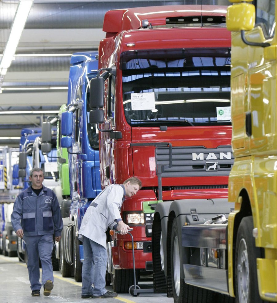 Man Group производители грузовых автомобилей