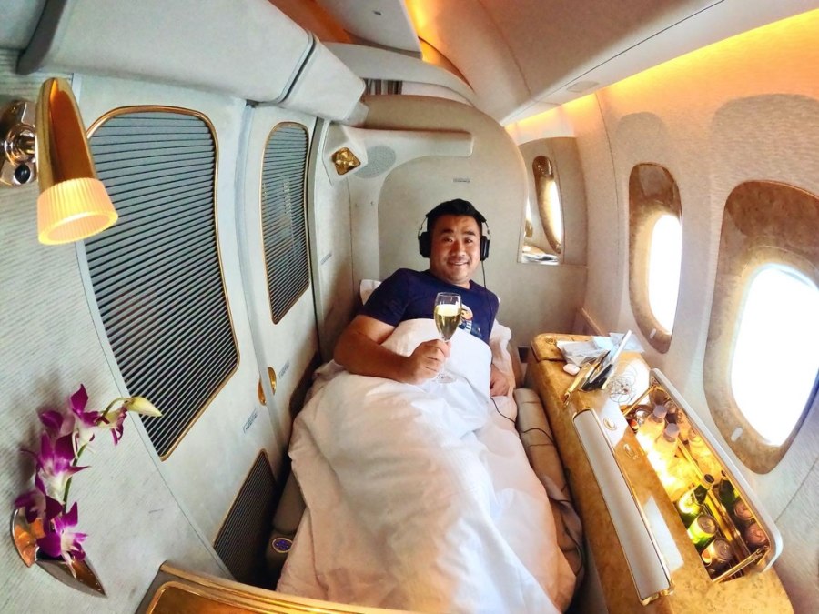 Первый класс Боинг 777 Эмирейтс