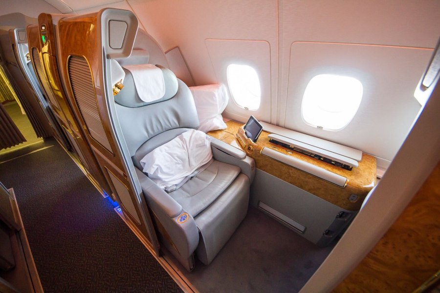 Бизнес класс Эмирейтс а380
