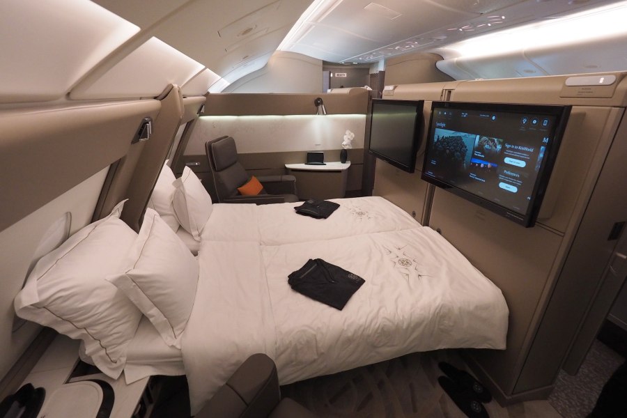 Singapore Airlines a380 first class