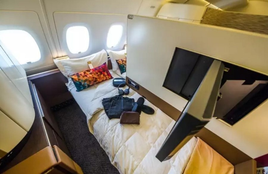 А380 Etihad первый класс
