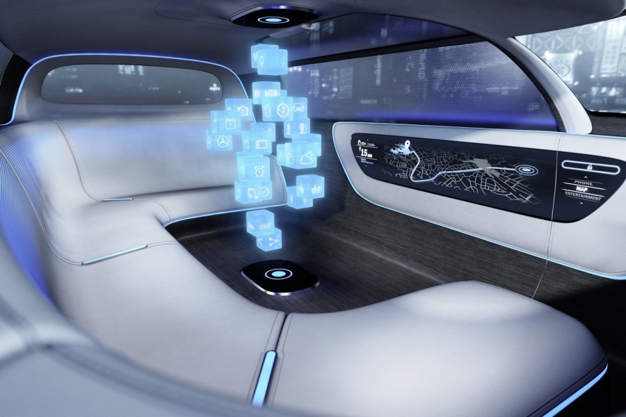 Mercedes Benz Vision салон