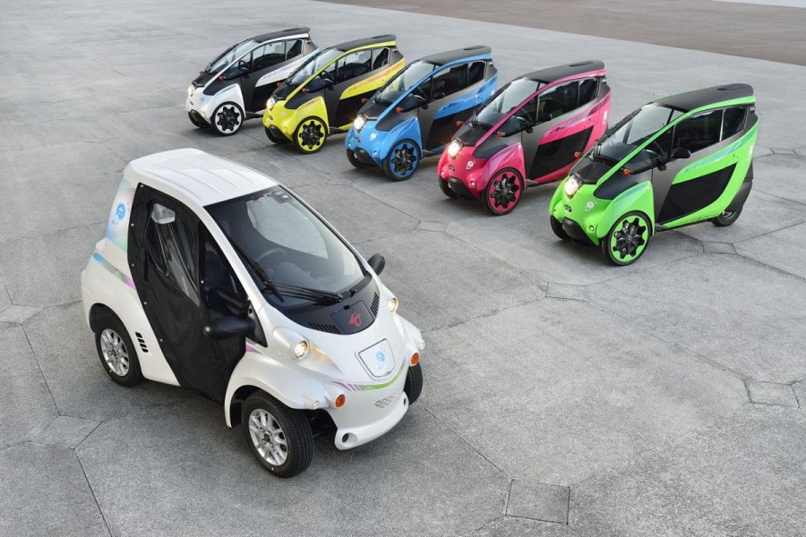 Toyota coms электроавтомобиль