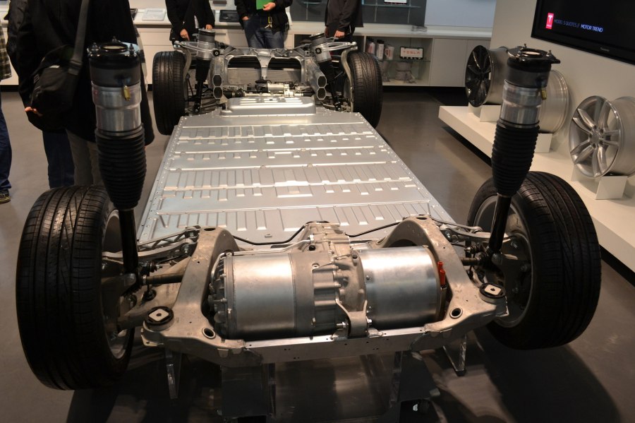 Электромобиль Tesla model s