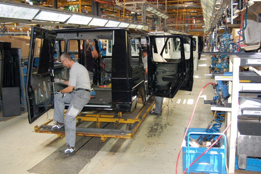 Завод Magna Steyr в Граце (Австрия)