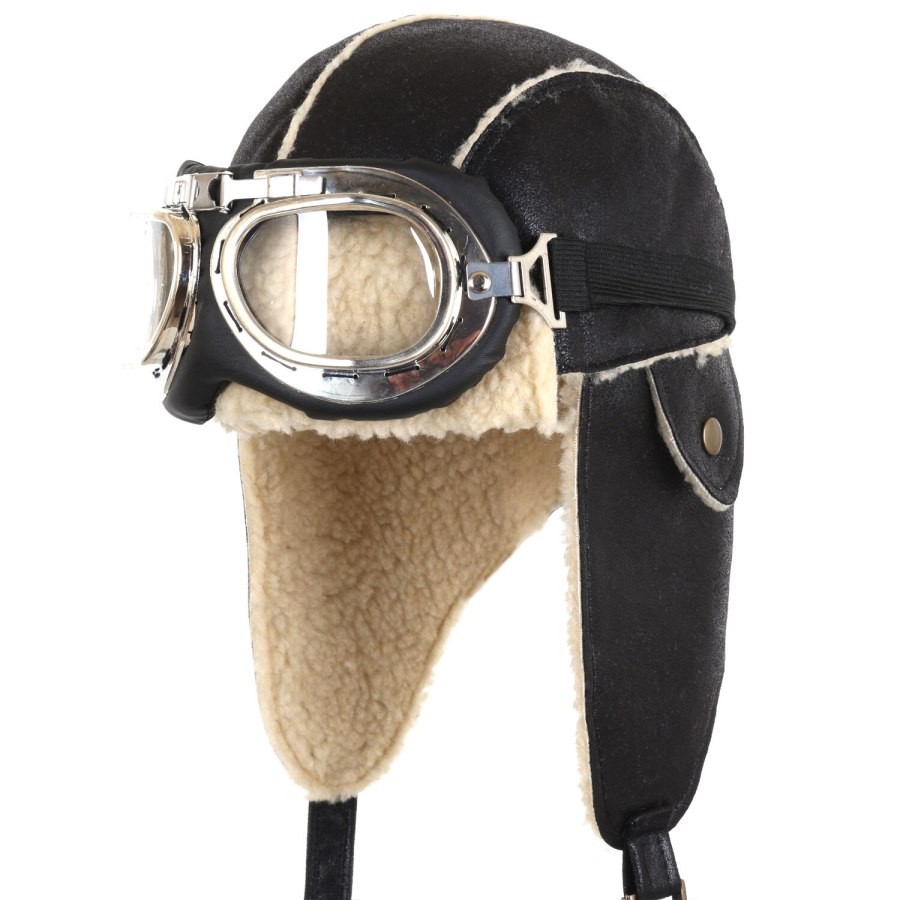 Aviator hat fur