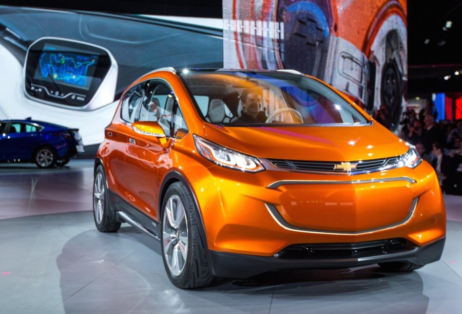 Chevrolet электромобиль Bolt