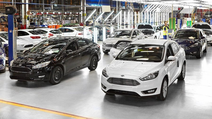 Ford Focus конвейер Sollers