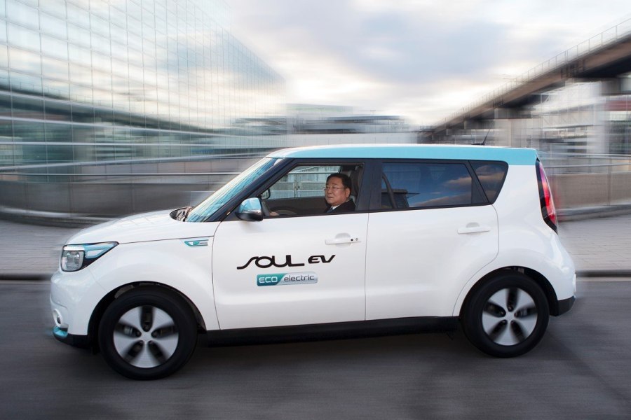 Kia Soul электромобиль
