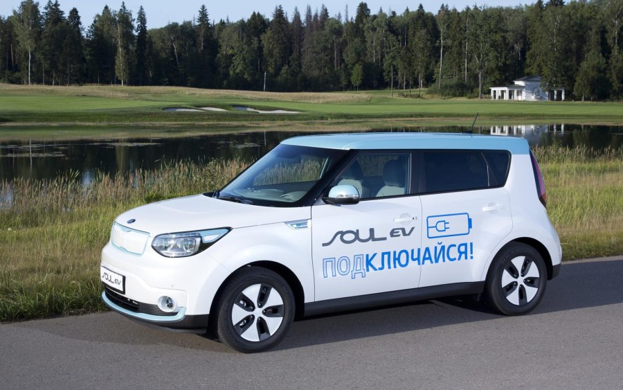 Kia электромобиль реклама