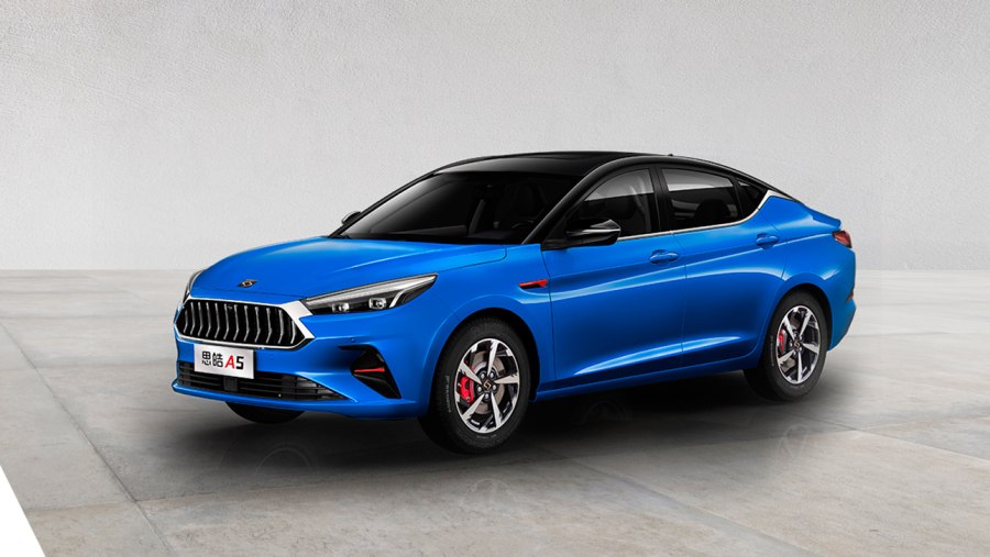 JAC j7 синий